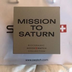 NIB Omega x Swatch Saturn Watch